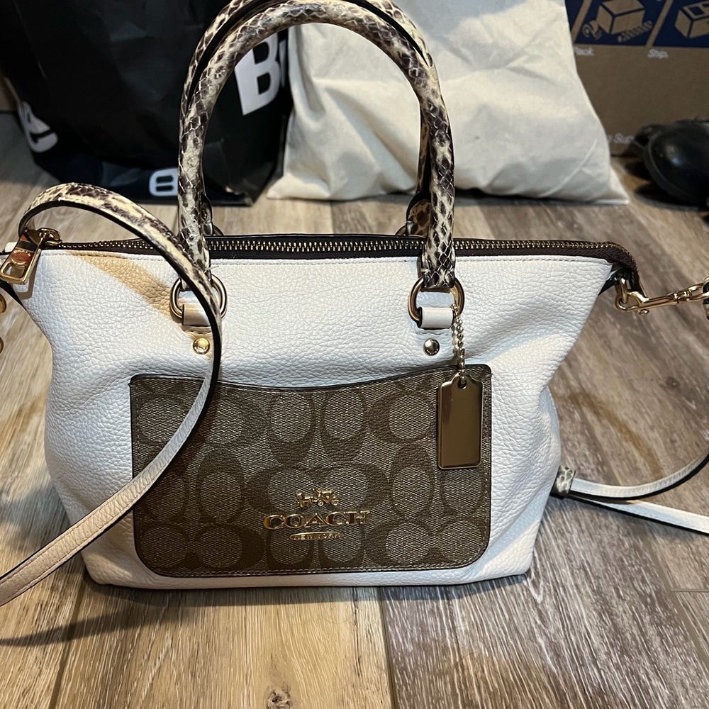 Mini COACH Emma Satchel/Crossbody - Picture 6 of 11